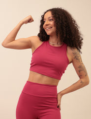 Top Cropped Aura Feminino